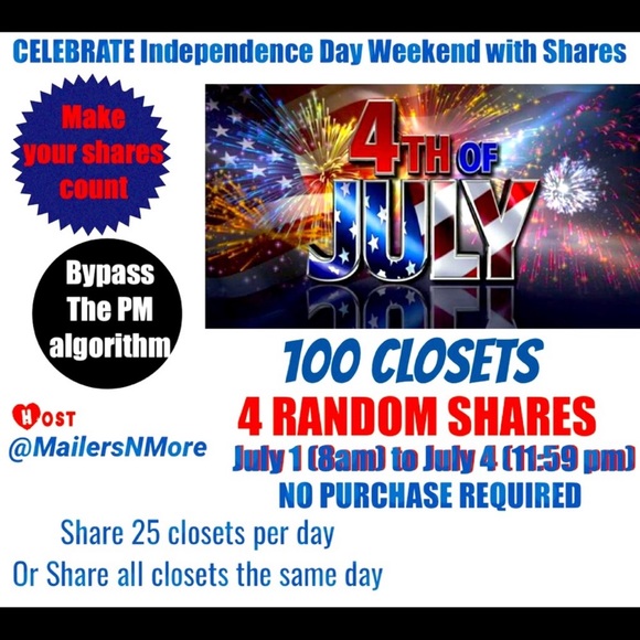 Independence Day Weekend Share Event🇺🇸💥Participant - Picture 2 of 2
